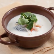 Индийский суп с морепродуктами