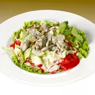 Индонезийский салат с печенью