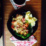 Испанский омлет с зеленым перцем