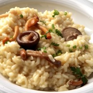 Итальянское ризотто с лесными грибами