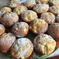 Яблочные кексы