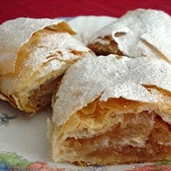 Яблочные штрудели из теста фило