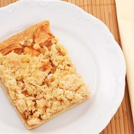 Яблочный пирог с сырной корочкой