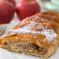 Яблочно-пивной штрудель