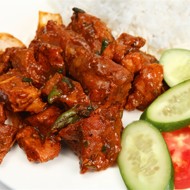 Ягнятина с чили и мятой