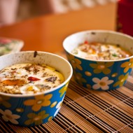 Яичница с заправками