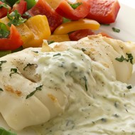 Йогуртовый соус с лимоном и травами