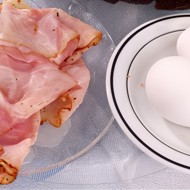 Йоркская ветчина с яйцом — к супу