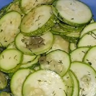 Кабачки, маринованные за 2 часа