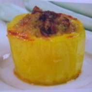 Кабачки по-русски с грибами