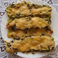 Кабачки с сыром запеченные в духовке