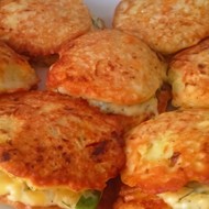 Кабачковые оладьи с морковью