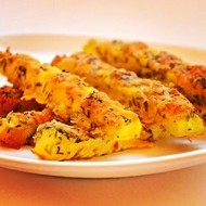 Кабачковые палочки в сырной панировке