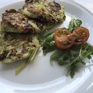 Кабачковые котлеты без муки