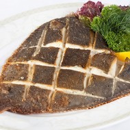 Камбала на решетке