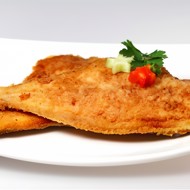 Камбала в молотой маце