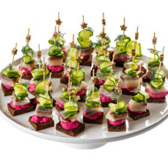 Канапе с селедкой