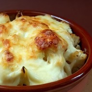 Капуста цветная в соусе бешамель