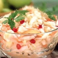 Капуста, маринованная с яблоками