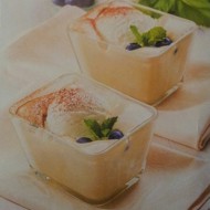 Карибский яичный десерт