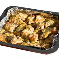 Карп, запеченный с сыром