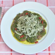 Карпаччо из маринованной телятины