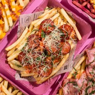 Картофель фри с пепперони