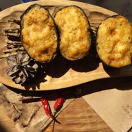 Картофель на мангале с аджикой