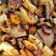 Картофель с грибами