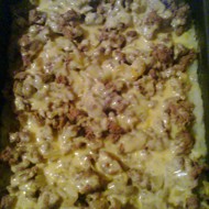 Картофельная запеканка с индейкой