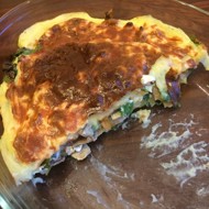 Картофельная запеканка с курицей и овощами