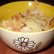 Картофельные чипсы в микроволновке