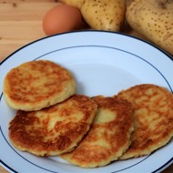 Картофельные  оладьи