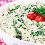 Картофельный салат с мелиссой