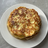 Картофельно-сырные лепешки