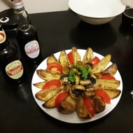 Картошка по-деревенски в духовке