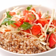 Каша гречневая с брюквой