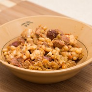 Кассуле из свинины и курицы