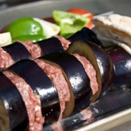 Кебабы с баклажанами