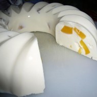 Кекс с ананасами без выпечки