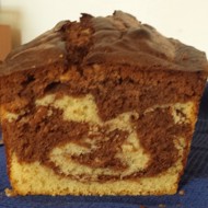 Кекс с нутеллой и кокосовым молоком