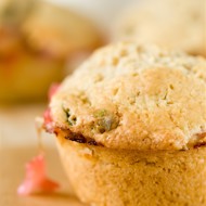 Кекс с ревенем