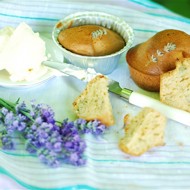 Кексы с лавандой