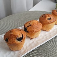 Кексы с черникой