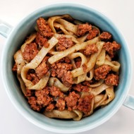 Кето-макароны по-флотски