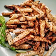 Кето-гарнир из корня сельдерея