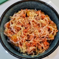 Кето-вог с овощами и мясом