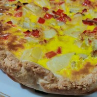 Киш с рыбой