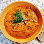 Кислые щи с  гусем