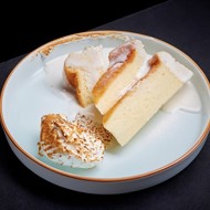 Китайский чизкейк с кокосовым молоком